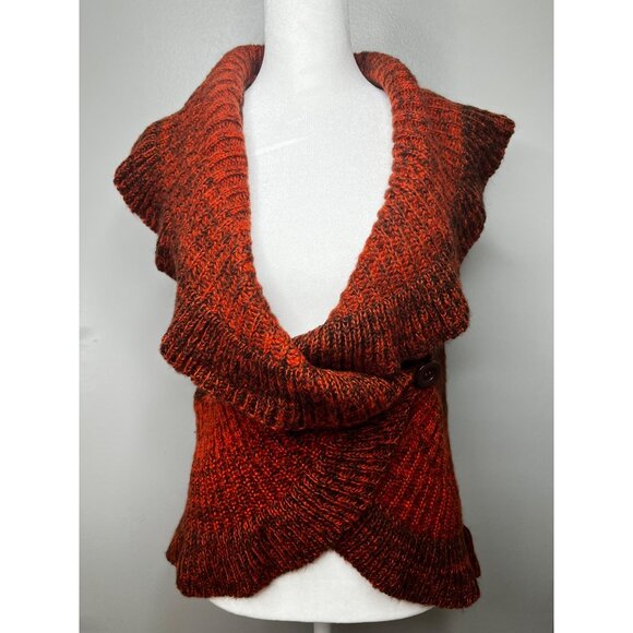 Gloria Vanderbilt Casuals Womens Knit Sweater Shawl Collar Vest  Size Small - Picture 5 of 15